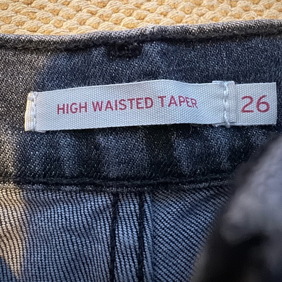 Levi's Black Skinny Jeans High-Waisted Ankle-Length - Picture 4 of 4